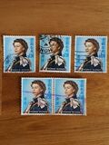 [Queen Elizabeth II - Watermarked Upright, type XAL1]