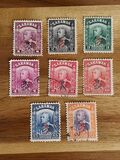 [Sir Charles Vyner Brooke - Stamps of 1934-1941 Overprinted with Monogram, type W8]