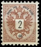 [Coat of Arms - Inscription: "Imper. reg. - posta austr.", type C]