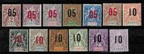 [Issues of 1904-1907 Surcharged - Distance between 0 & 5: 1½mm, Distance between 1 & 0: 2½mm, Вид L]