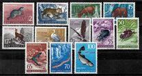 [Jugoslav Fauna - Yugoslav Stamps of 1954 in Changed Colors and Overprinted "STT VUJNA", type CN]