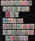 [Emperor Franz Josef I, 1830-1916 - Granite Paper. Numerals in Black, type N]