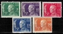 [The 70th Anniversary of the Birth of King Gustaf V, type AF]