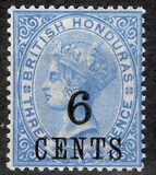 [No.5 in New Colour Surcharged, type F]