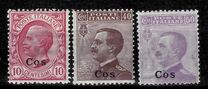 [Italian Stamps Overprinted "COS", タイプ A]