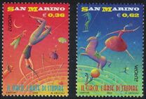 [EUROPA Stamps - The Circus, タイプ BLF]