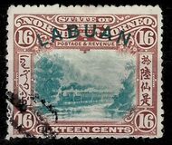[No. 91, 93, 95 & Not Issued North Borneo Stamps Overprinted, Tüüp S4]