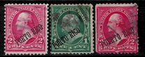 [American Occupation . American Postage Stamps Overprinted "PORTO RICO", type P]