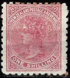 [Queen Victoria - Inscription "NEW ZEALAND - POSTAGE & REVENUE", type Q2]