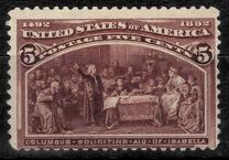 [Columbian Exposition Issue, Вид BK]