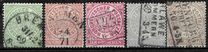[No. 1-6 Perforated, type A6]