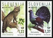 [EUROPA Stamps - Endangered National Wildlife, ประเภท AVF]