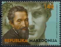 [The 450th Anniversary of the Death of Michelangelo, 1475-1564, Tüüp XO]