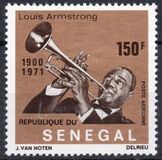 [Airmail - Louis Armstrong Commemoration, 1900-1971, type KU]