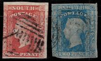 [Queen Victoria - 6 Winged "Stars" in Corners, type C]