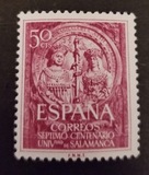 [Stamp Day - The 700th Anniversary of the Founding of the University of Salamanca, type ANR]