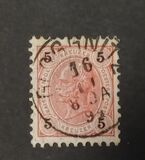 [Emperor Franz Josef I, 1830-1916 - Granite Paper. Numerals in Black, tip N3]