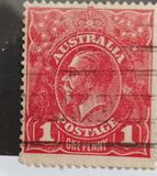 [King George V - Different Watermark, type B18]