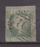 [Queen Victoria - 4 Winged "Stars" in Corners, type B7]