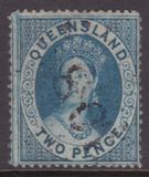 [Queen Victoria - Perforated, type A4]