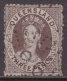 [Queen Victoria - As Previous, Rough Perforation, type A14]