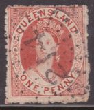 [Queen Victoria - Thick Yellowish Paper, type A18]