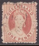 [Queen Victoria - Thick Yellowish Paper, type A18]