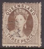 [Queen Victoria - Thick Yellowish Paper, type A20]