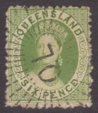 [Queen Victoria - Thick Yellowish Paper, type A21]