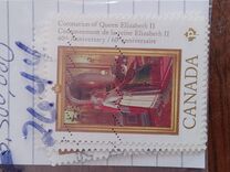 [60º Aniversario de la coronación de Isabel II. Adhesivo. C., tipo DDM]