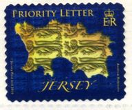 [Map of Jersey - Self Adhesive Stamps, type BDX1]