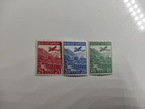 [Exhibition of Airmail Postage Strasbourg - Airplane over City, වර්ගය DK]