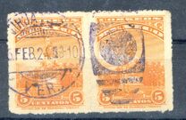 [Mexican Landmarks, Rouletted, type EI]