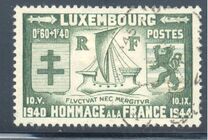 [Freedom in Luxembourg - Symbols of the Four Countries of the Allied Forces, 類型 DB]