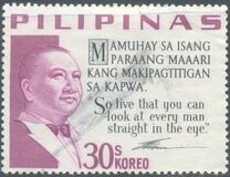 [Dictados presidenciales. Elpidio Quirino, 1.890 - 1.956, tipo AAV2]