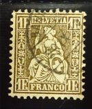 [Definitive 1862-1863 - Sitting Helvetia, type K8]