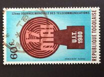 [Airmail - World Telecommunciations Day, type AOP]