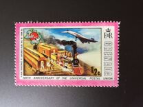 [The 100th Anniversary of U.P.U. - Issues of 1974 of Grenada, but inscribed "GRENADA GRENADINES", Typ AC]