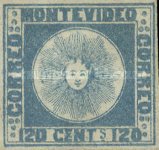 [El Sol de Mayo - Value in "CENTs", type C]