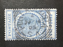 [Queen Victoria - Inscription "POSTAGE" - Thin Letters, Tipe P10]