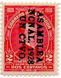 [National Assembly - Issues of 1920 Overprinted "ASAMBLEA NCNAL 1928" and Surcharged, type GF]