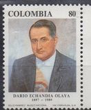 [The 2nd Anniversary of the Death of Dario Echandia Olaya, 1897-1989, type BGP]