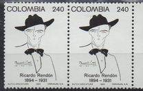 [The 100th Anniversary of the Birth of Ricardo Rendon, Painter, 1894-1931, type BLA]