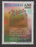 [Airmail - The 4th Latin American Presidential Summit, Cartagena, type BKZ]