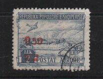 [Airmail - Stamps of 1950 Surcharged, type FY]