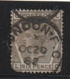 [Queen Victoria - White Control Numbers in Corners, type U1]
