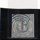 [Colored Print on White paper - Rouletted Perforation, type B14]