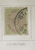 [Danish Postage Stamps - Value in "CENT", Scrivi B12]