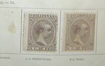 [King Alfonso XIII - New Values and/or Colours, type AE14]