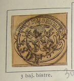 [Coat of Arms - Black Print on Colored Paper, type D2]